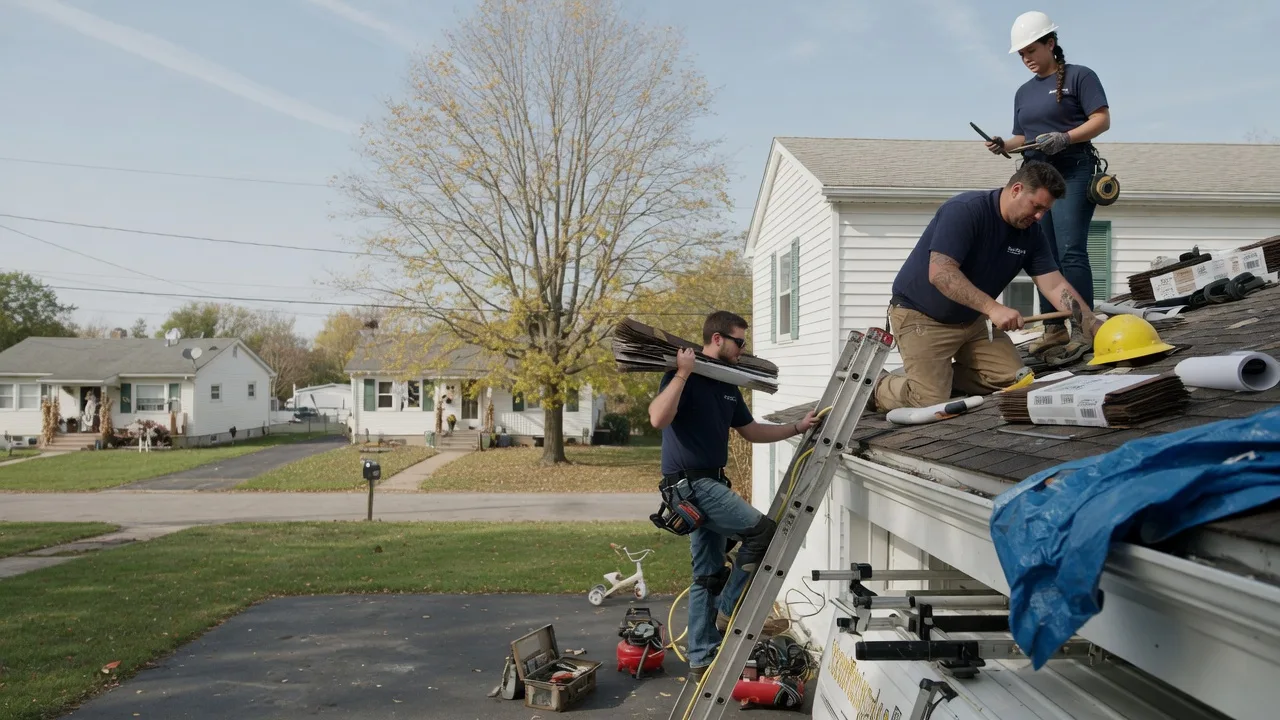 Local Roofing Contractors in Green Camp, OH near me